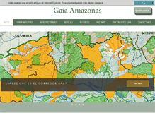 Tablet Screenshot of gaiaamazonas.org